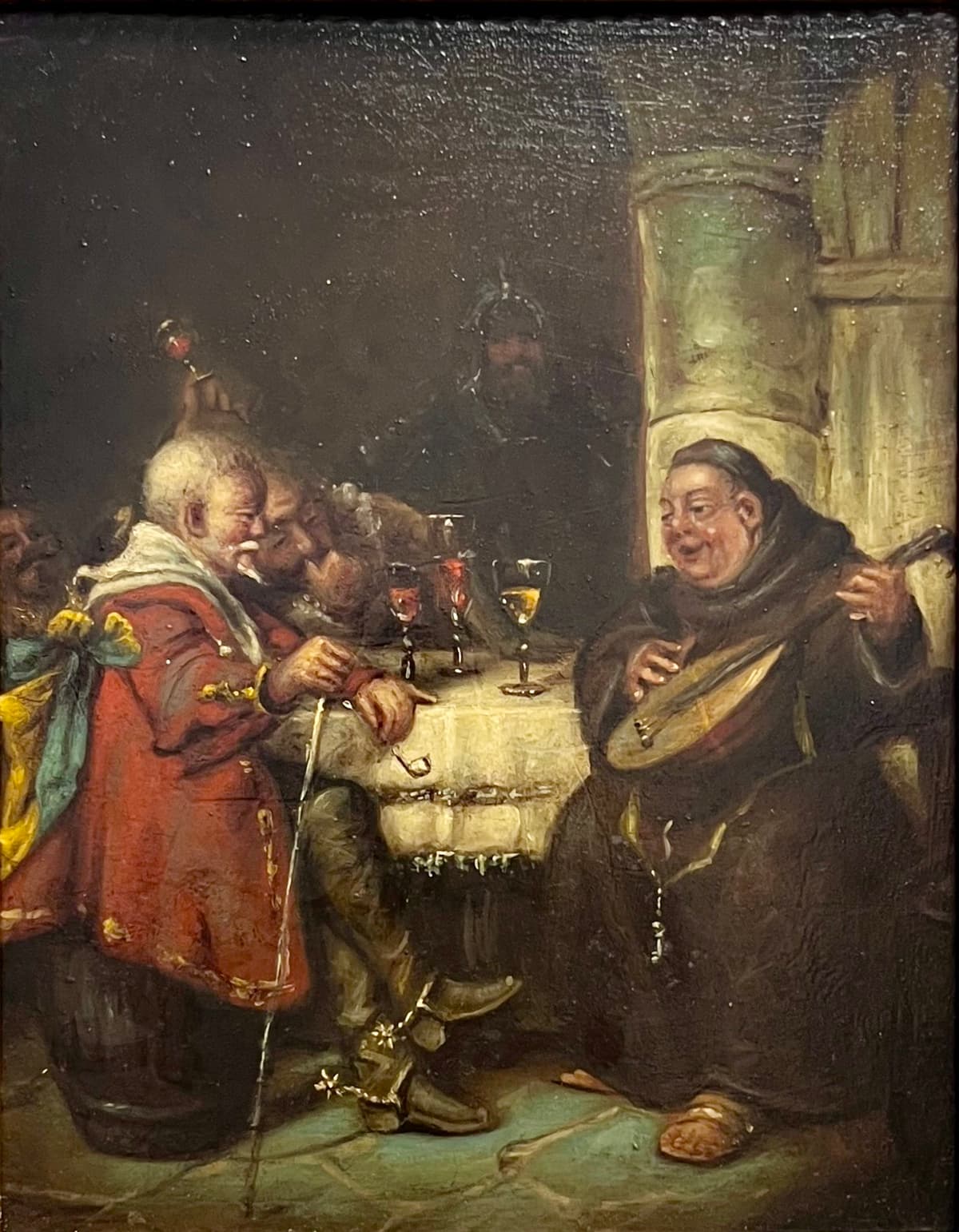 Kellemes összejövetel zenével és borral