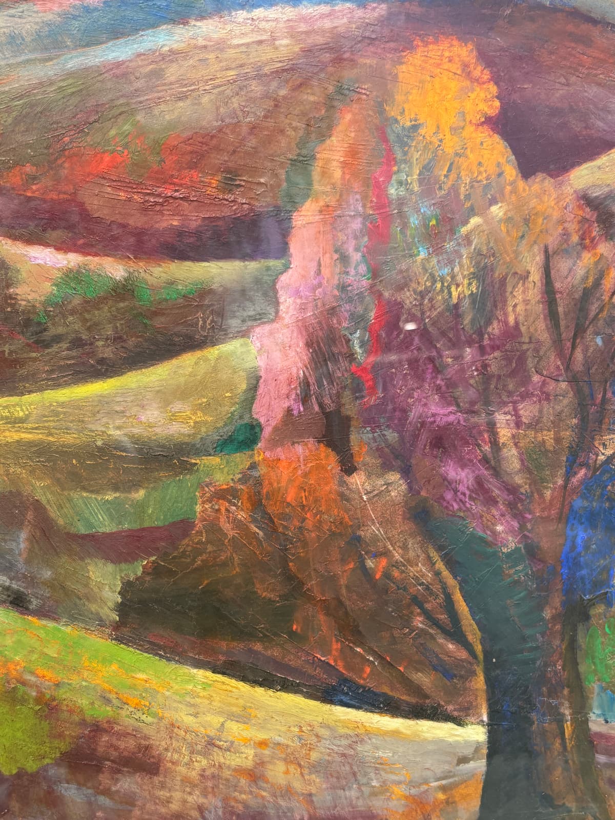 Tájrészlet - Csé lankái...