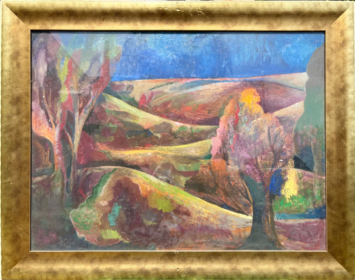 Tájrészlet - Csé lankái...