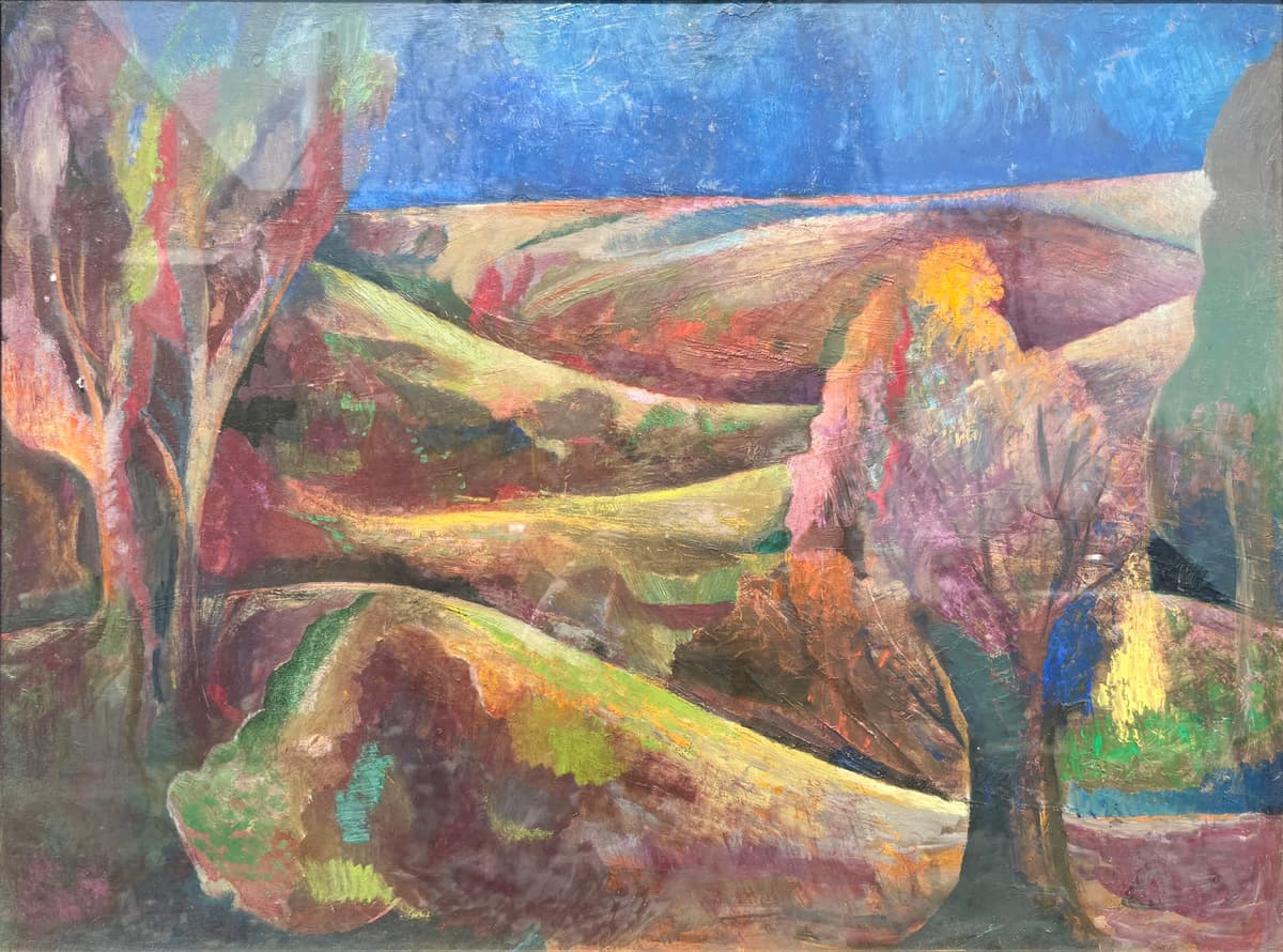 Tájrészlet - Csé lankái...