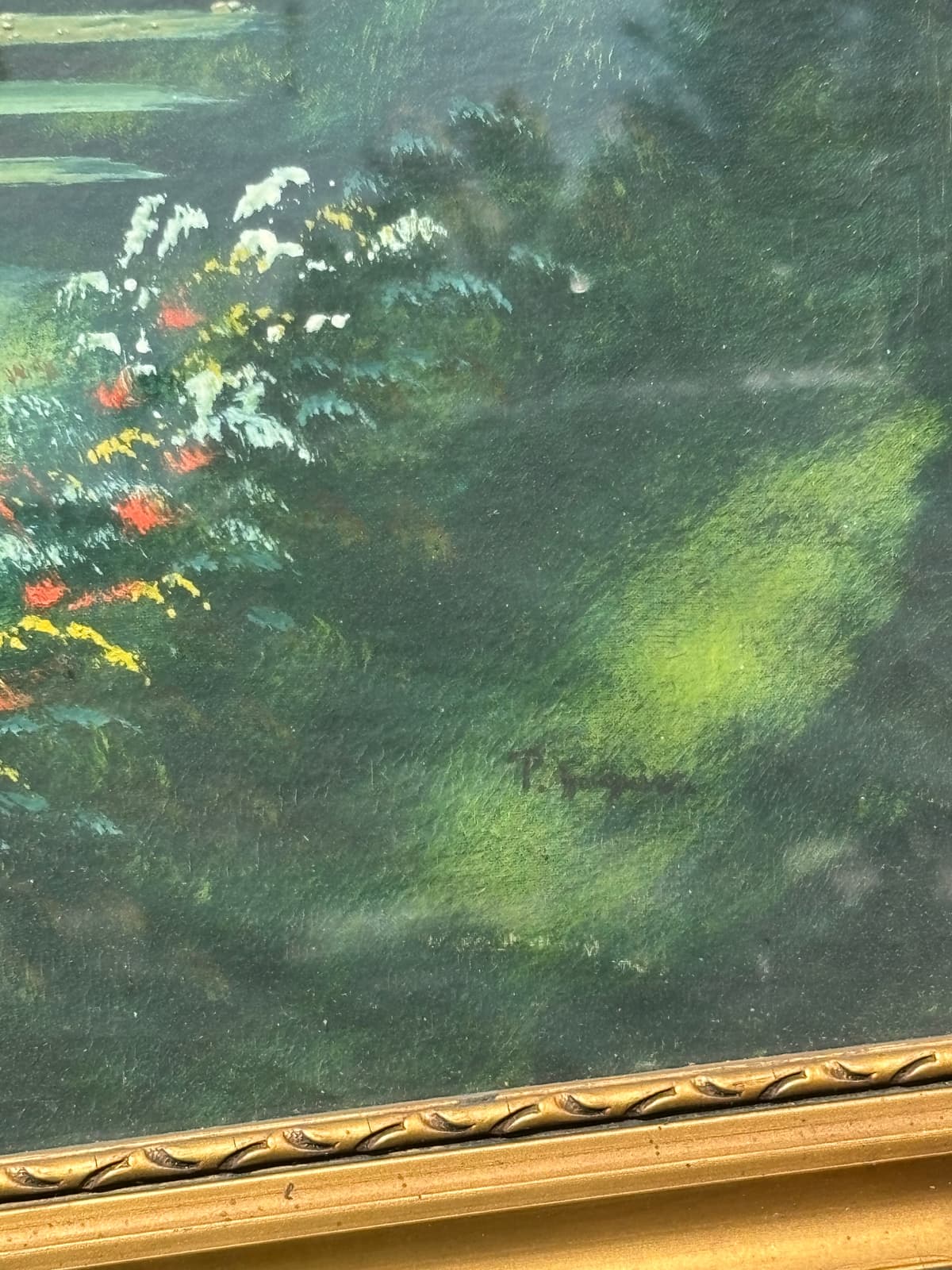 Kilátás a kastélykertből