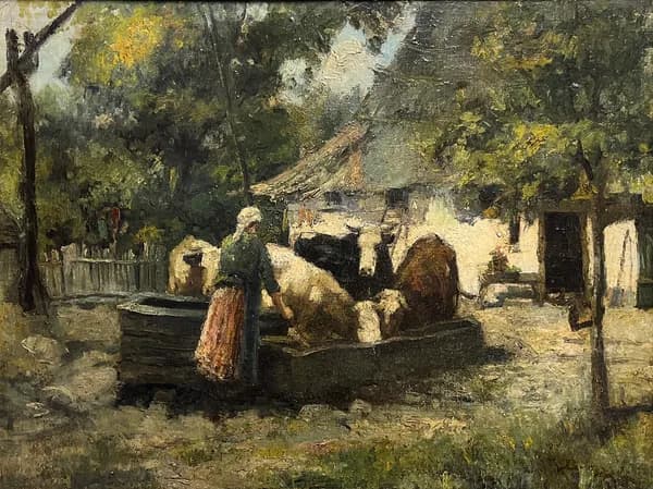 Breakfast for the Cows