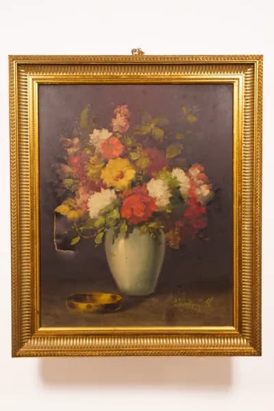 Flowers in a vase