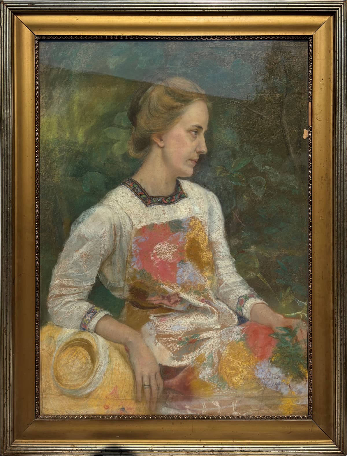 Péter Gizella portréja