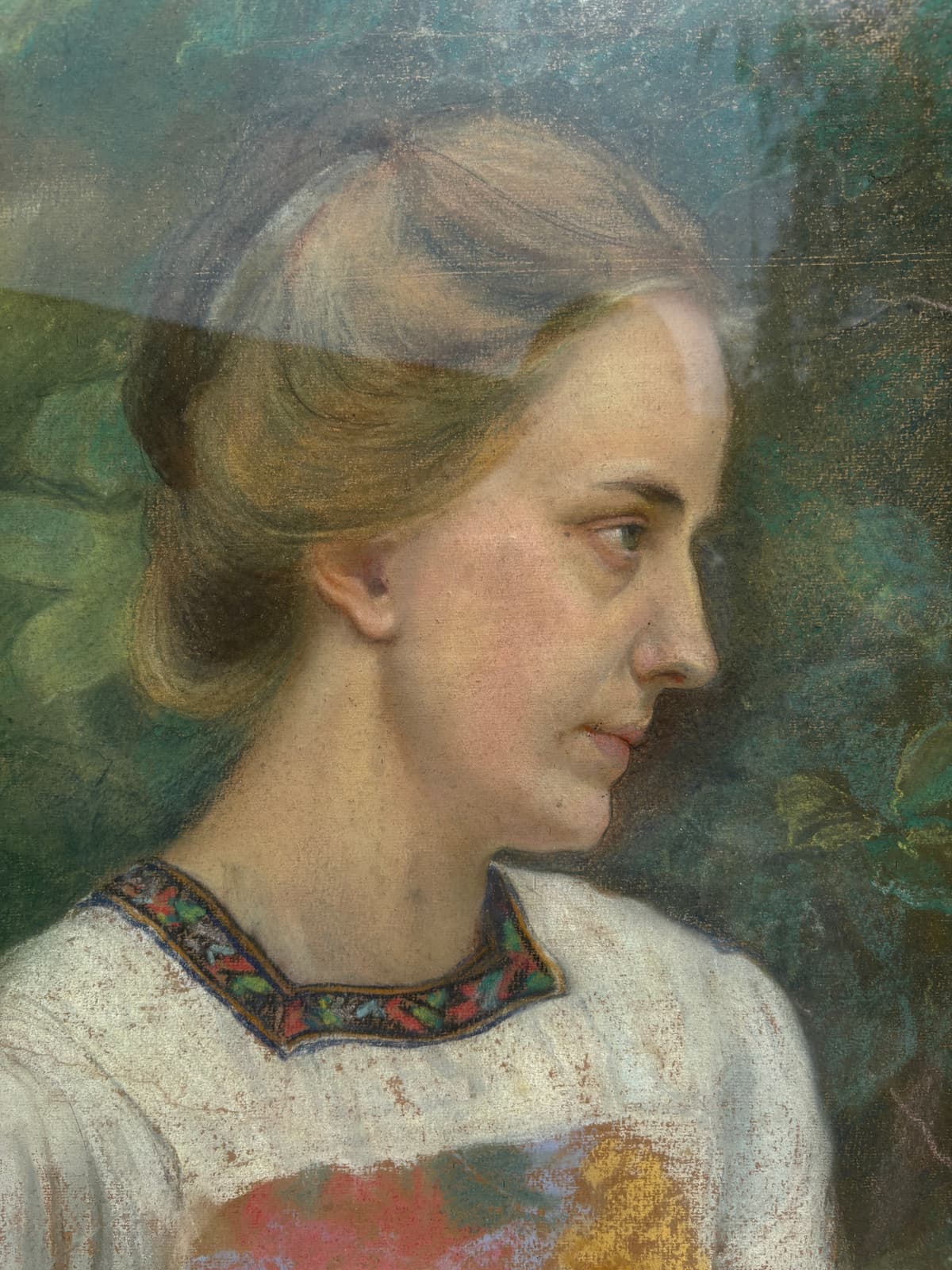 Péter Gizella portréja