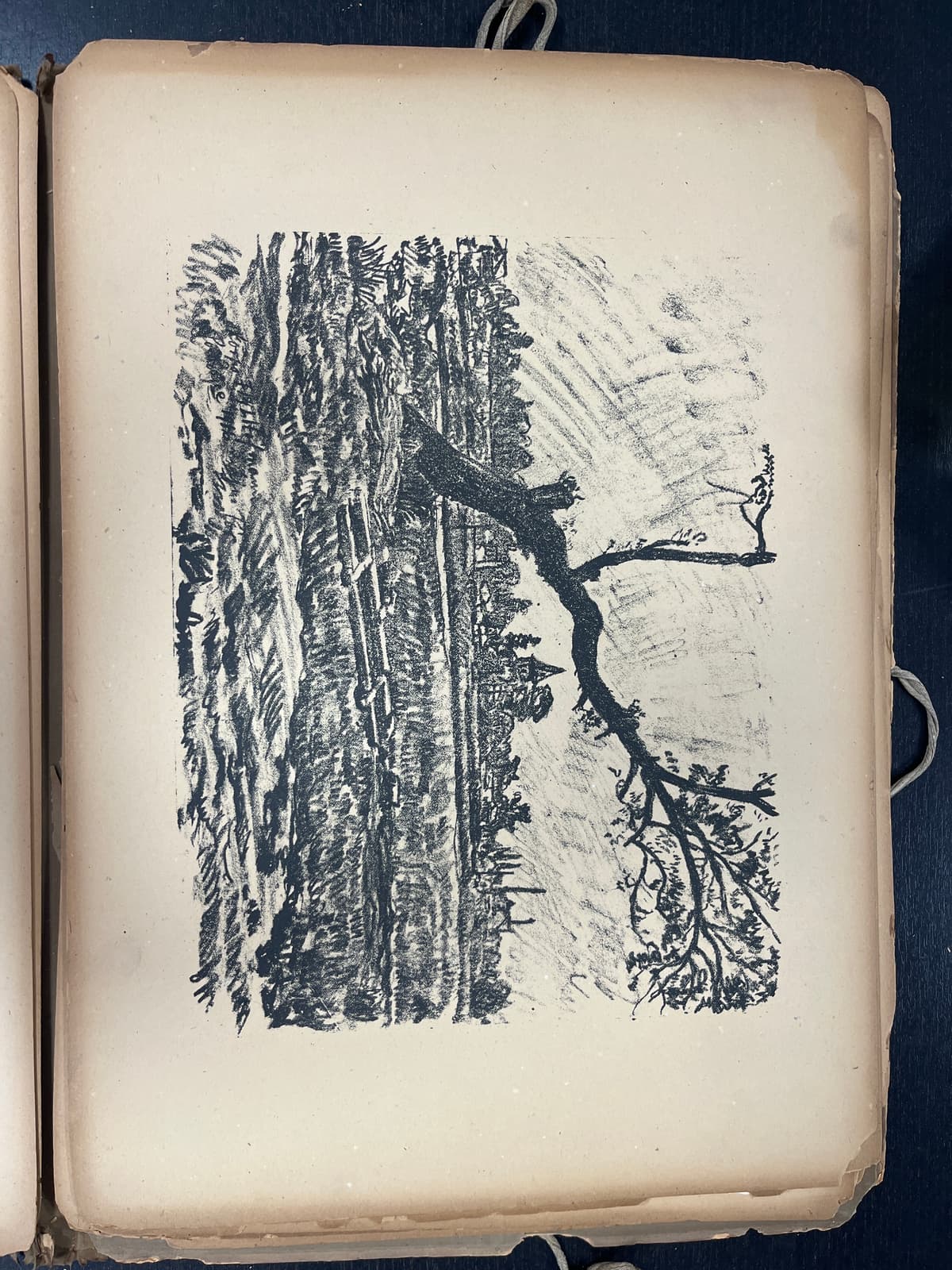 16 eredeti harctéri litográfia egy kötetben