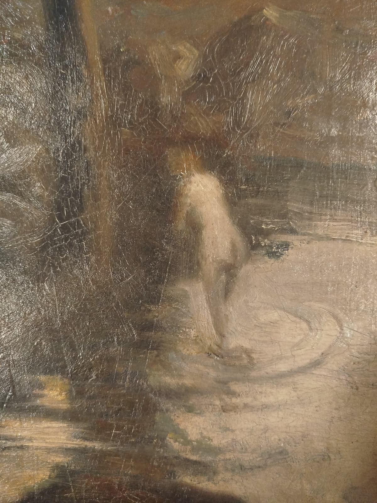 A fényben álló nimfa