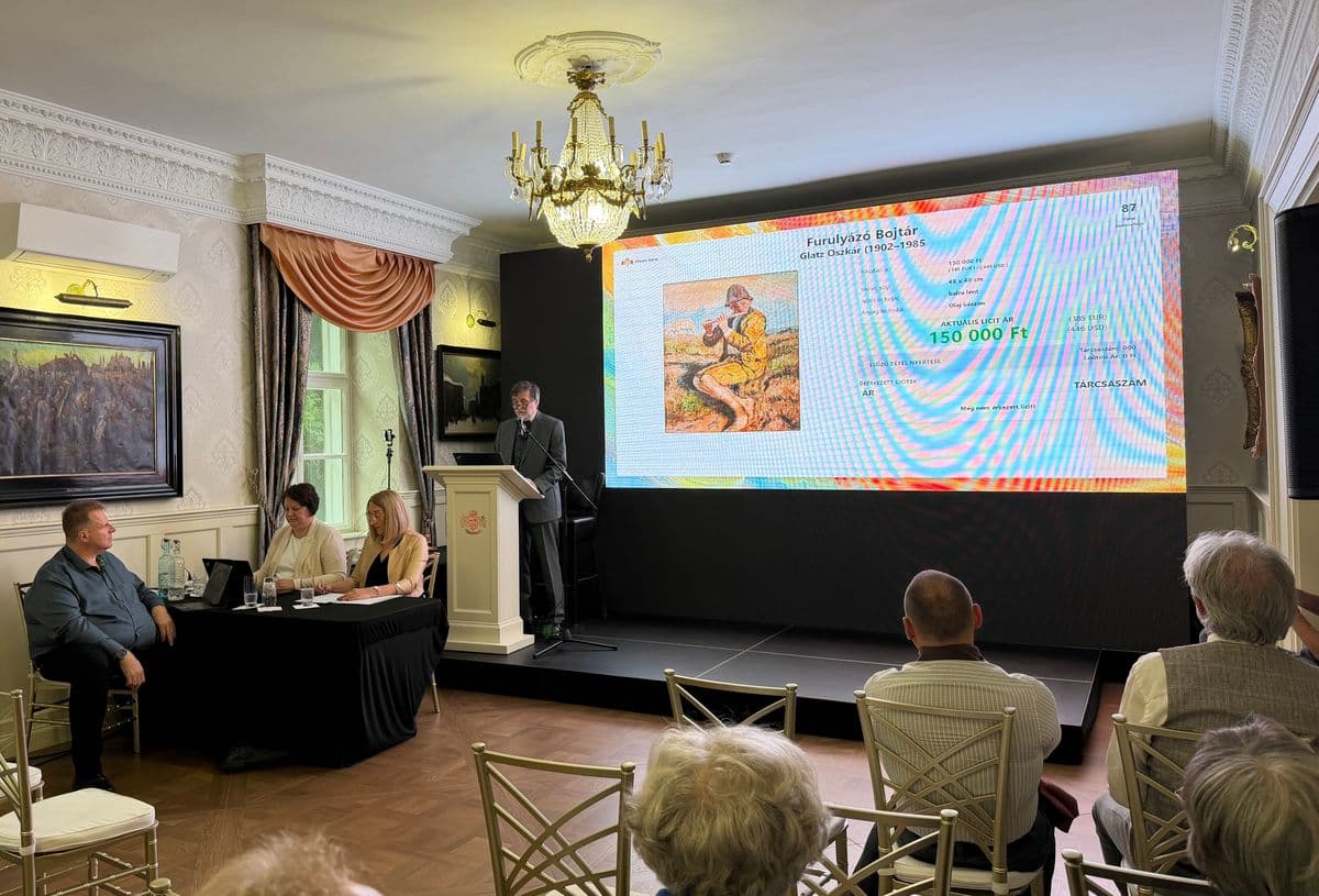 Művészetből emberség – megható gesztus a Földváry Aukción