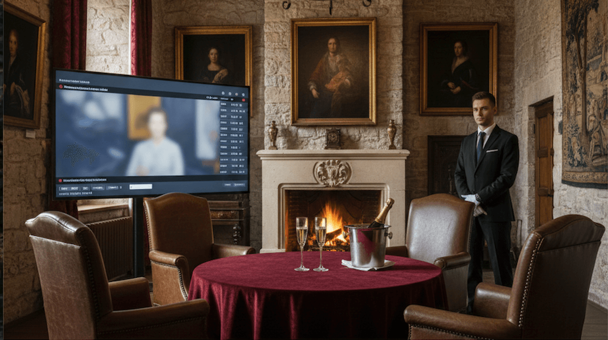 Bérelhető Privát VIP Licitszoba a Kastélyban