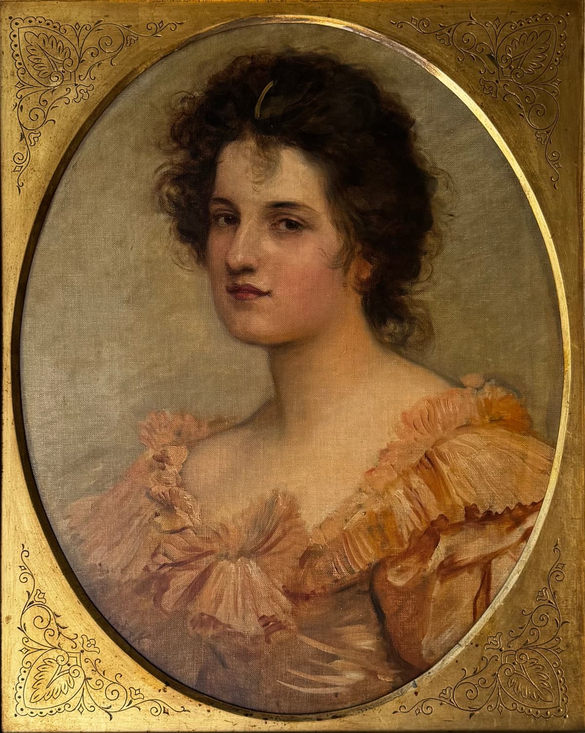 Női arckép - Lotz Kornélia